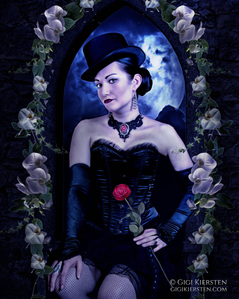 Night Flower by justaddgigi