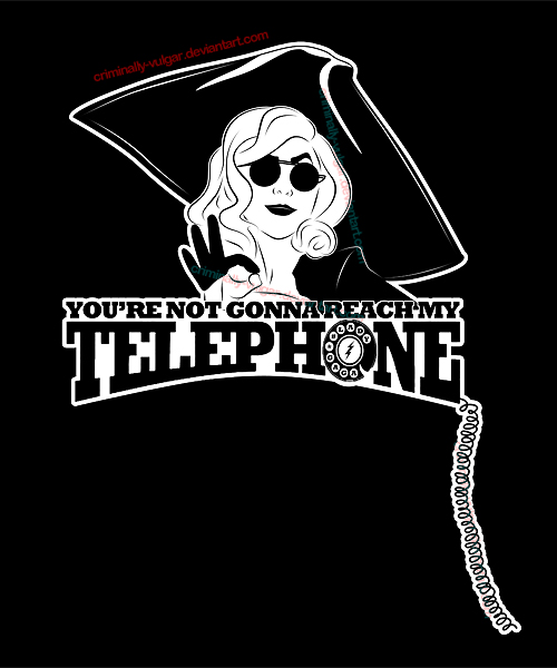 'Telephone' Shirt Design