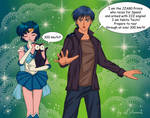Commission Yakito/Sailor Mercury by Lelanna