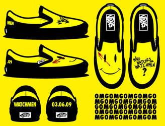 WATCHMEN Custom Slip-ons