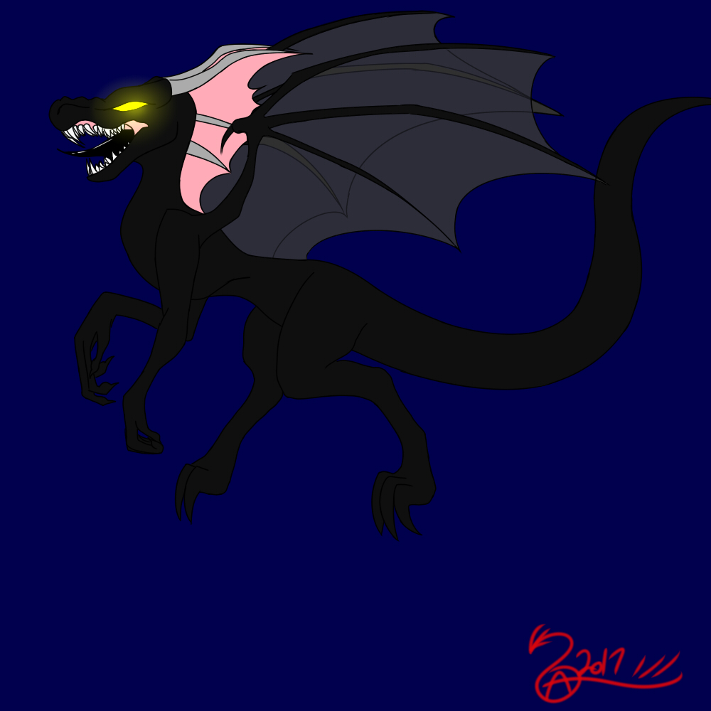 Death Dragon, 2017 by SparktheAnimatronic on DeviantArt