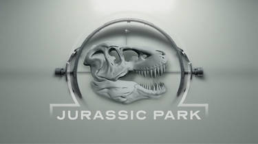 Jurassic Park Logo (Westworld Style)