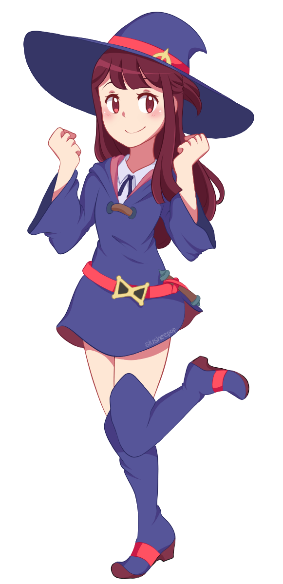 Little Witch Academia Akko Drawing