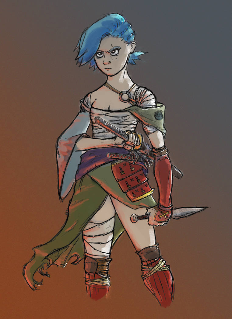 Rod Munch Samurai Girl by RodMunch on DeviantArt