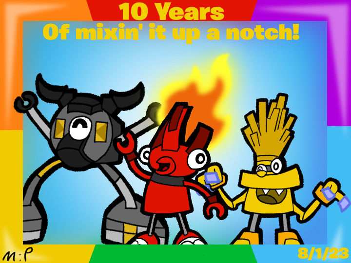 Mixels- 10 Rad Years! by Mr-Ultra on DeviantArt