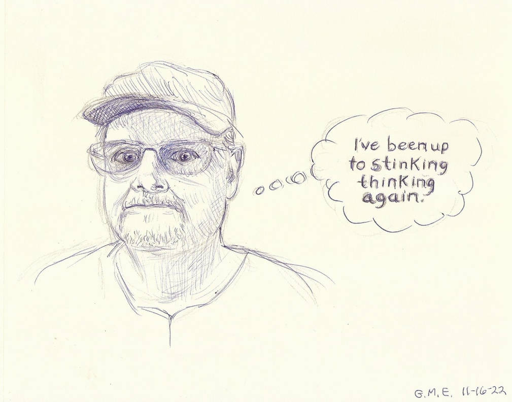 Stinking Thinking (me) by GaryMichael08641 on DeviantArt