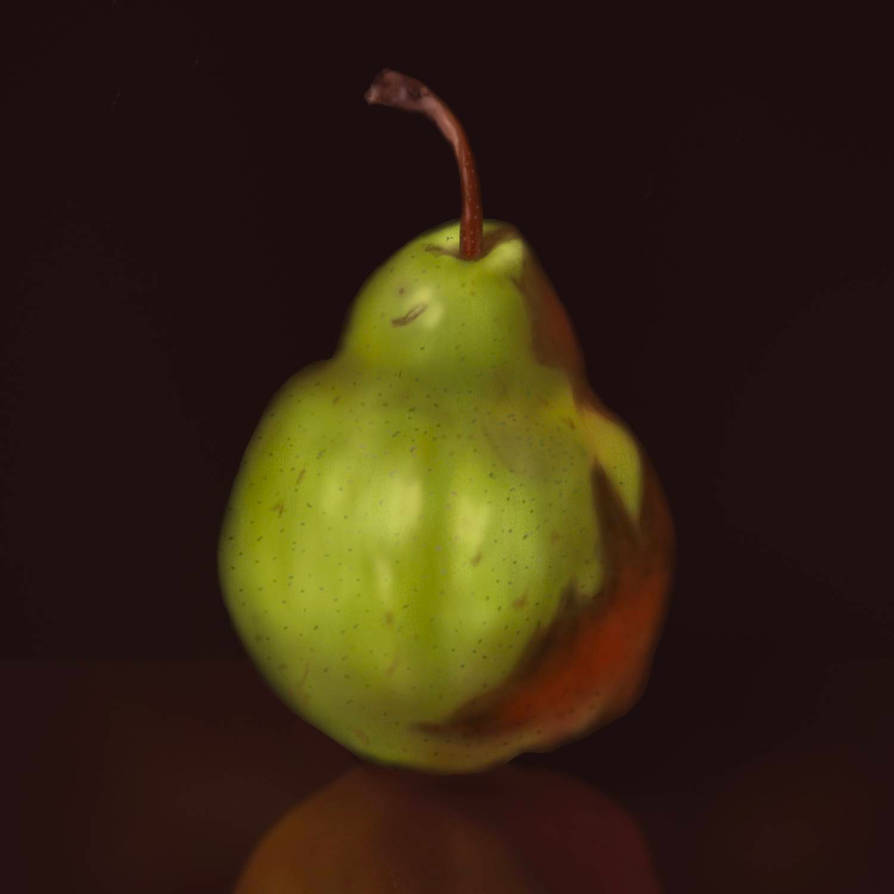 The pear. by pineappletrickster on DeviantArt