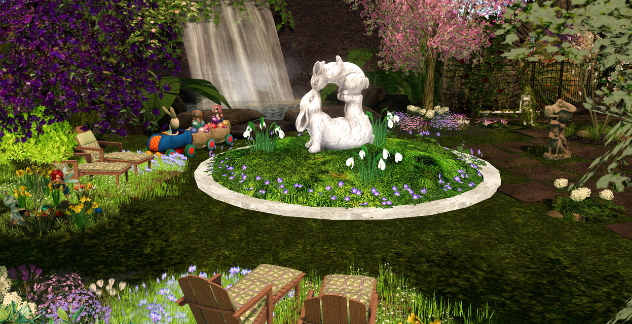 Rabbit Garden by angelsweet25 on DeviantArt