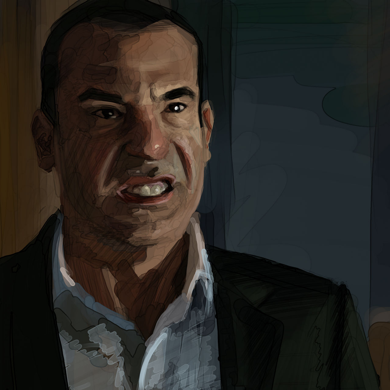 Louis Litt by DrawingMooH on DeviantArt