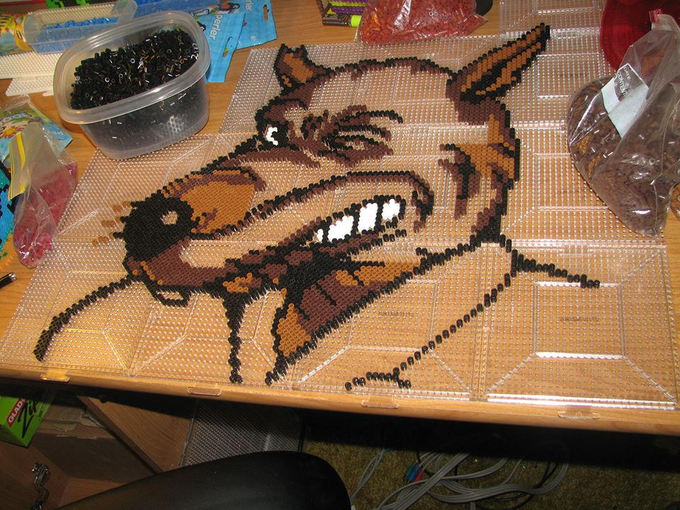 Splinter perler by ndbigdi on DeviantArt