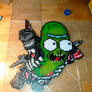 pickle rick perler