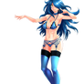 Blue Alessa lingerie