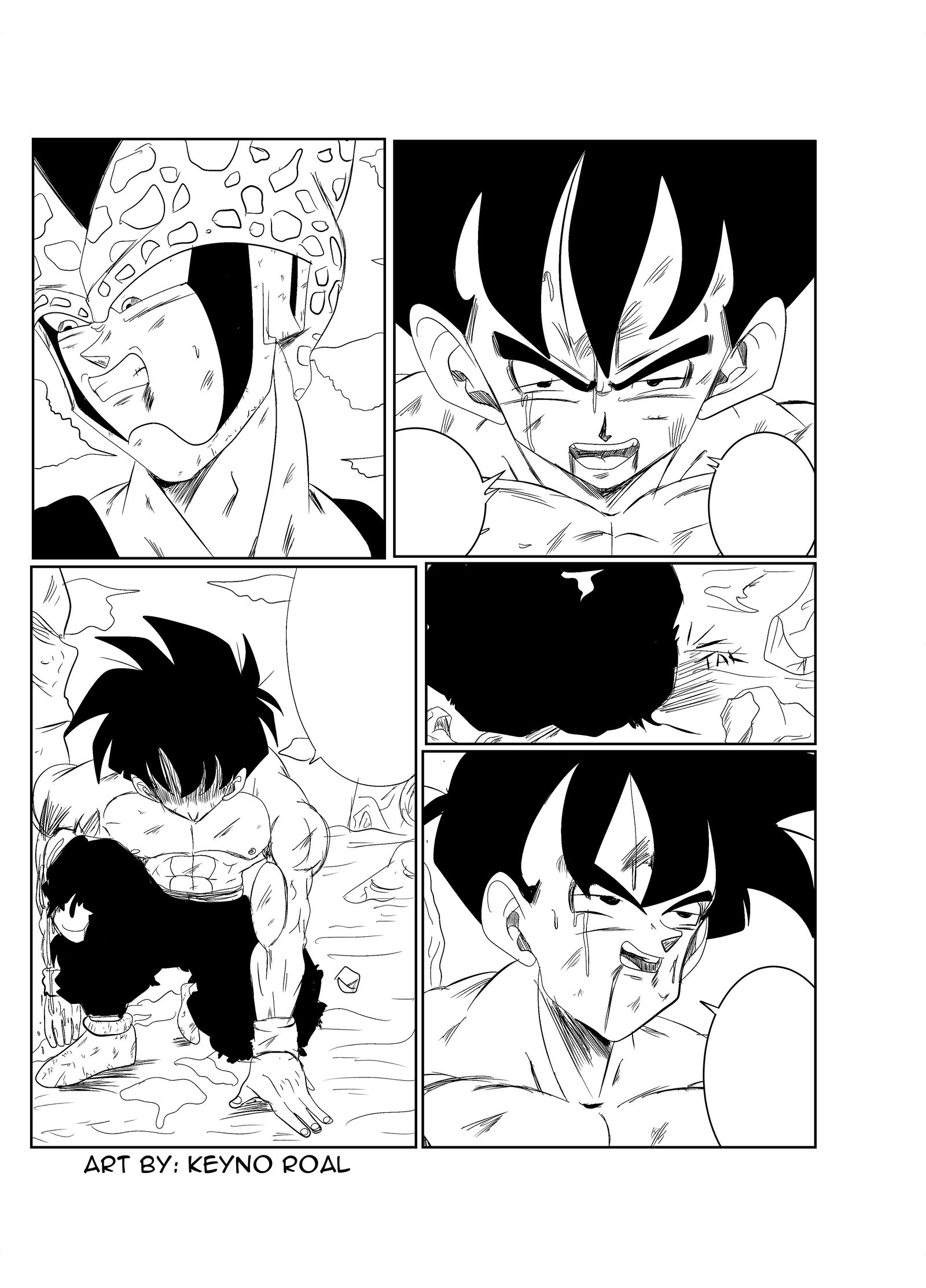 Son Gohan The Destroyer Fan Manga Gohan Vs Cell By Keynoriamaart On Deviantart Son Gohan The Destroyer Fan Manga Gohan Vs Cell By Keynoriamaart On Deviantart