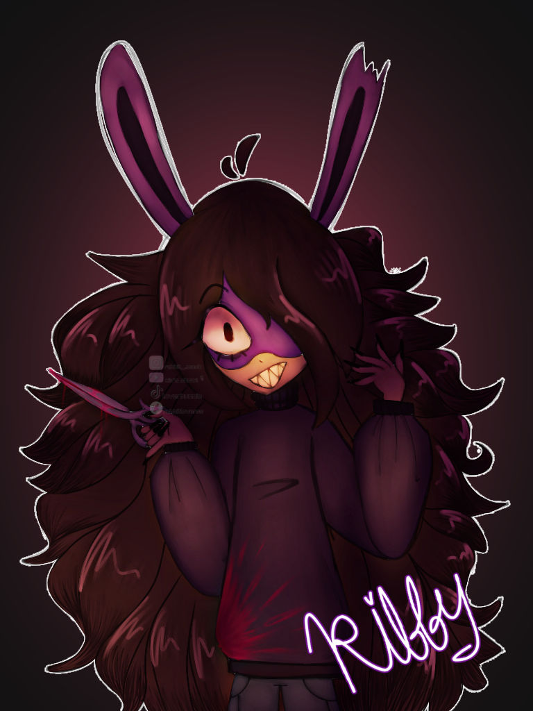 killer rabbit ribby ' : . by Rabbitloverss on DeviantArt