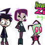 the invader zim sillies in my style!!