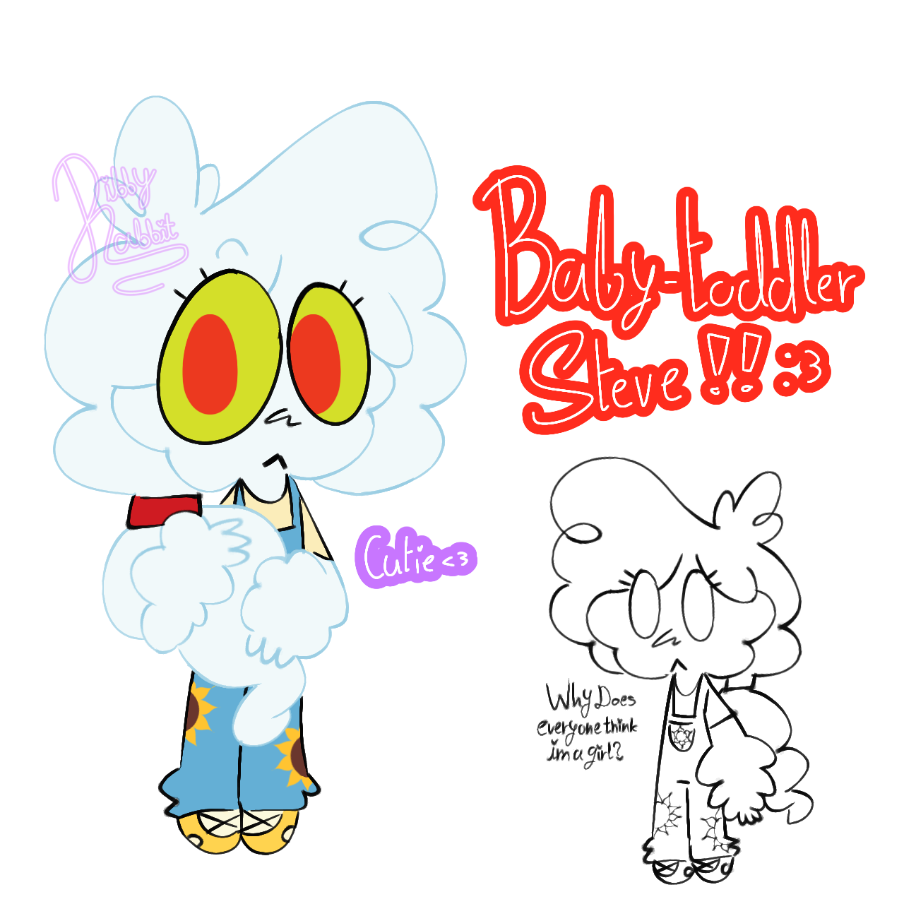 Baby-toddler stevey :3