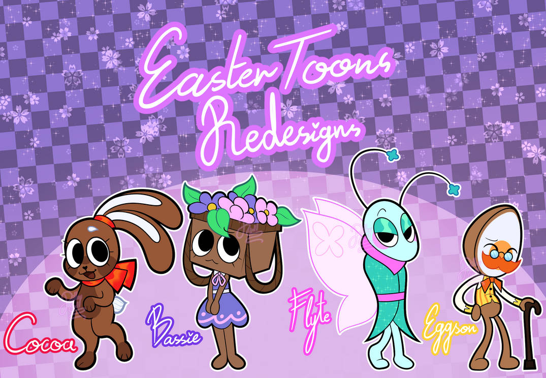 Easter Map Dw (DANDY'S WORLD) Easter toons redesign! by RibbyRigel on DeviantArt