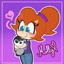 (GIFT) molly and her peguin!