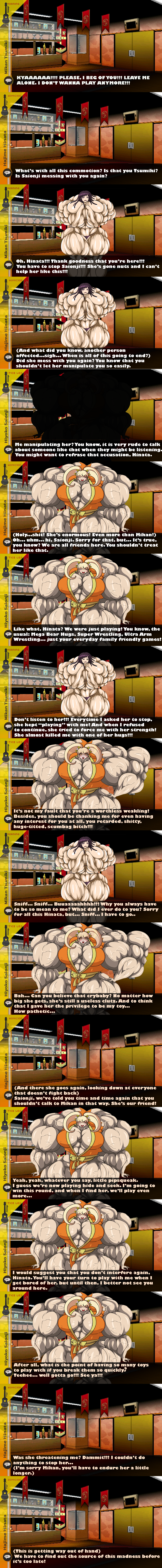 Mega Buff Mikan/Saionji- Ingame Conversations