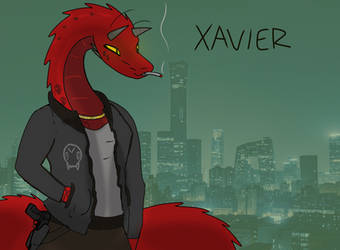 Xavier (drawn by MJ of the Universe)