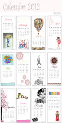 Calendar for 2012 Small gift