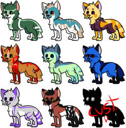 Wolf Adoptablessss