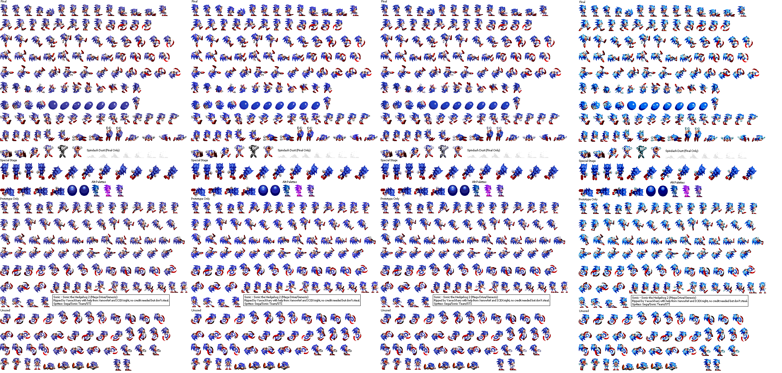 Sonic 2 sprite edit + Sonic 3D on Sonic 2 pallete by DanielNeris on  DeviantArt