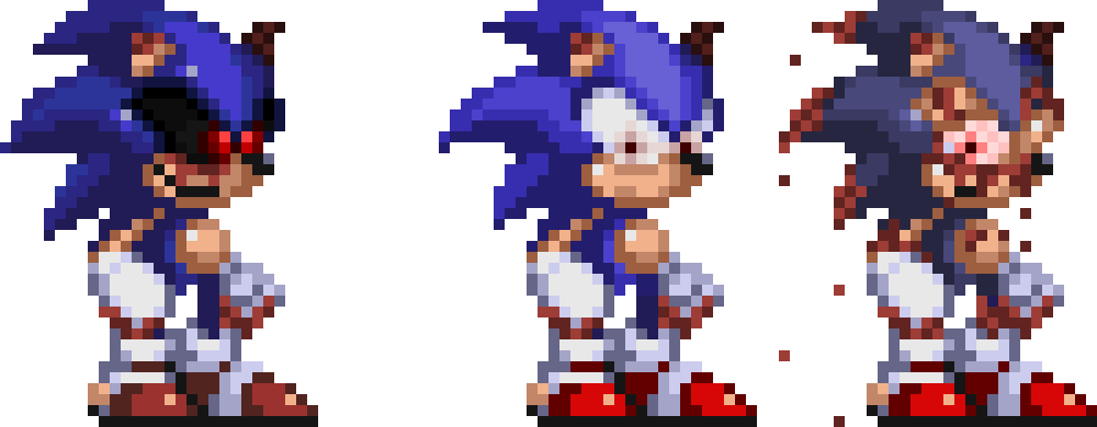 Sonic.exe full sprite sheet .:reuploaded:. by Johnny-HedgeWolf on DeviantArt