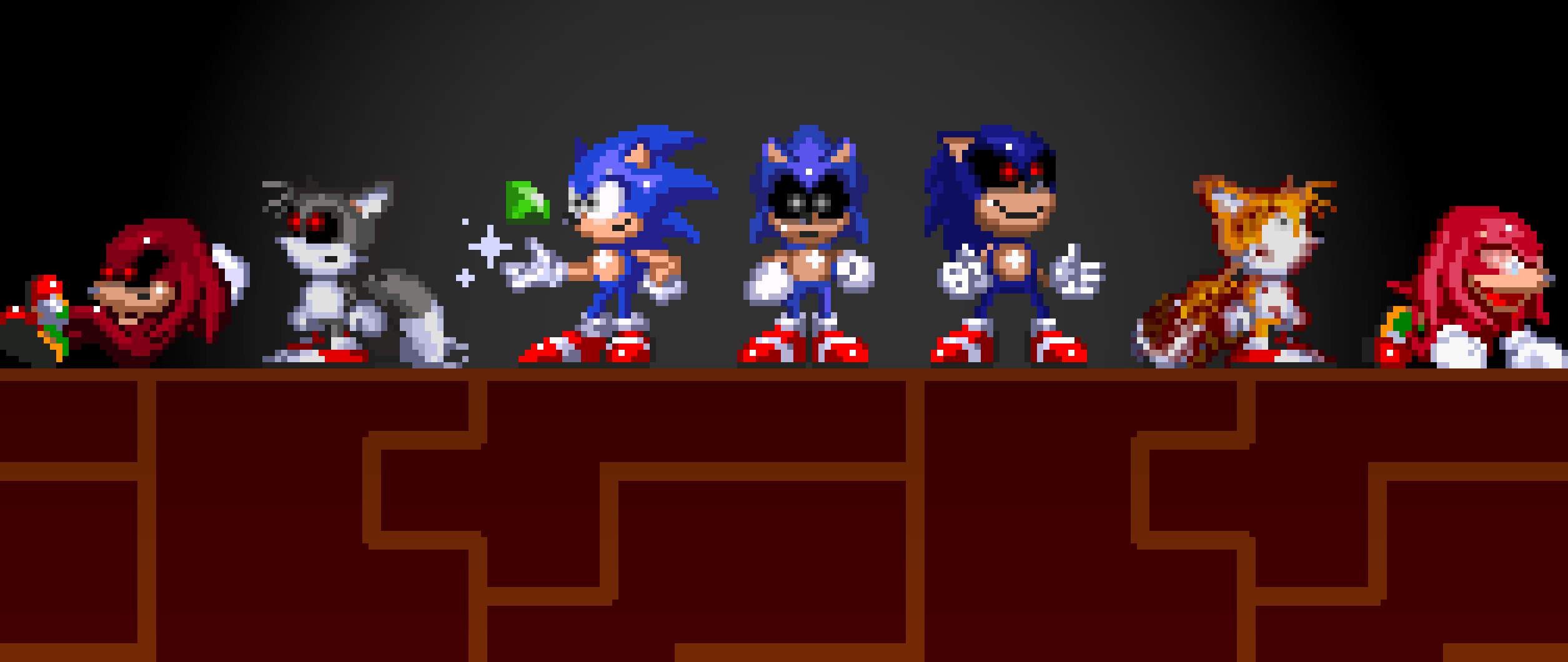 Sonic.Exe Animation Sprite.Ver by Eclyse069 on DeviantArt