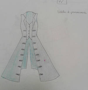 Concept: Jacket victorian riding attire inspired