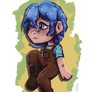 (Not my character!) character sketch:)