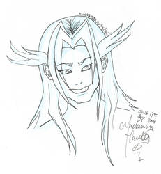 Xemnas has antlers.