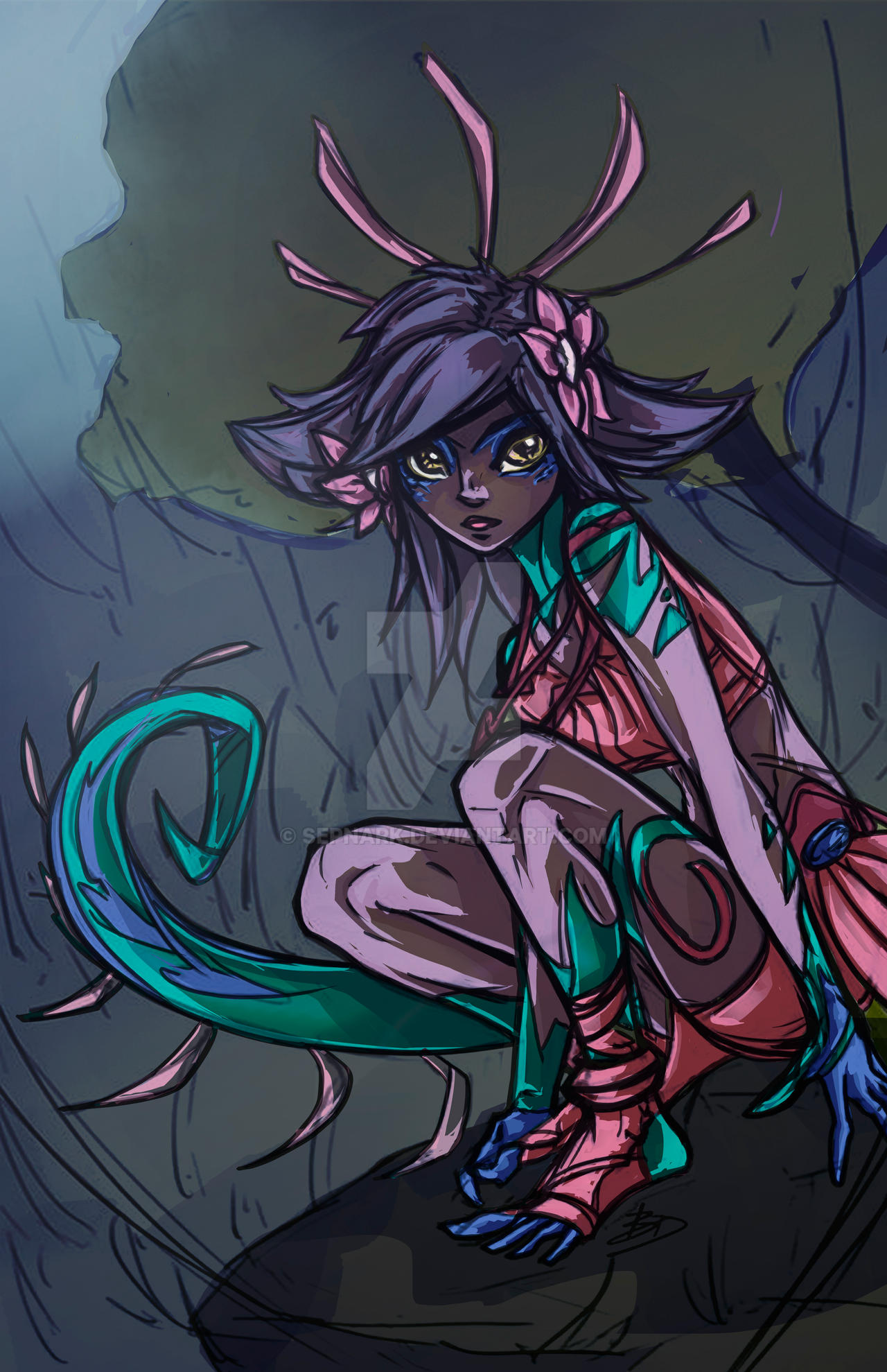 Neeko Color by Sepnark art by imdrunkonTea