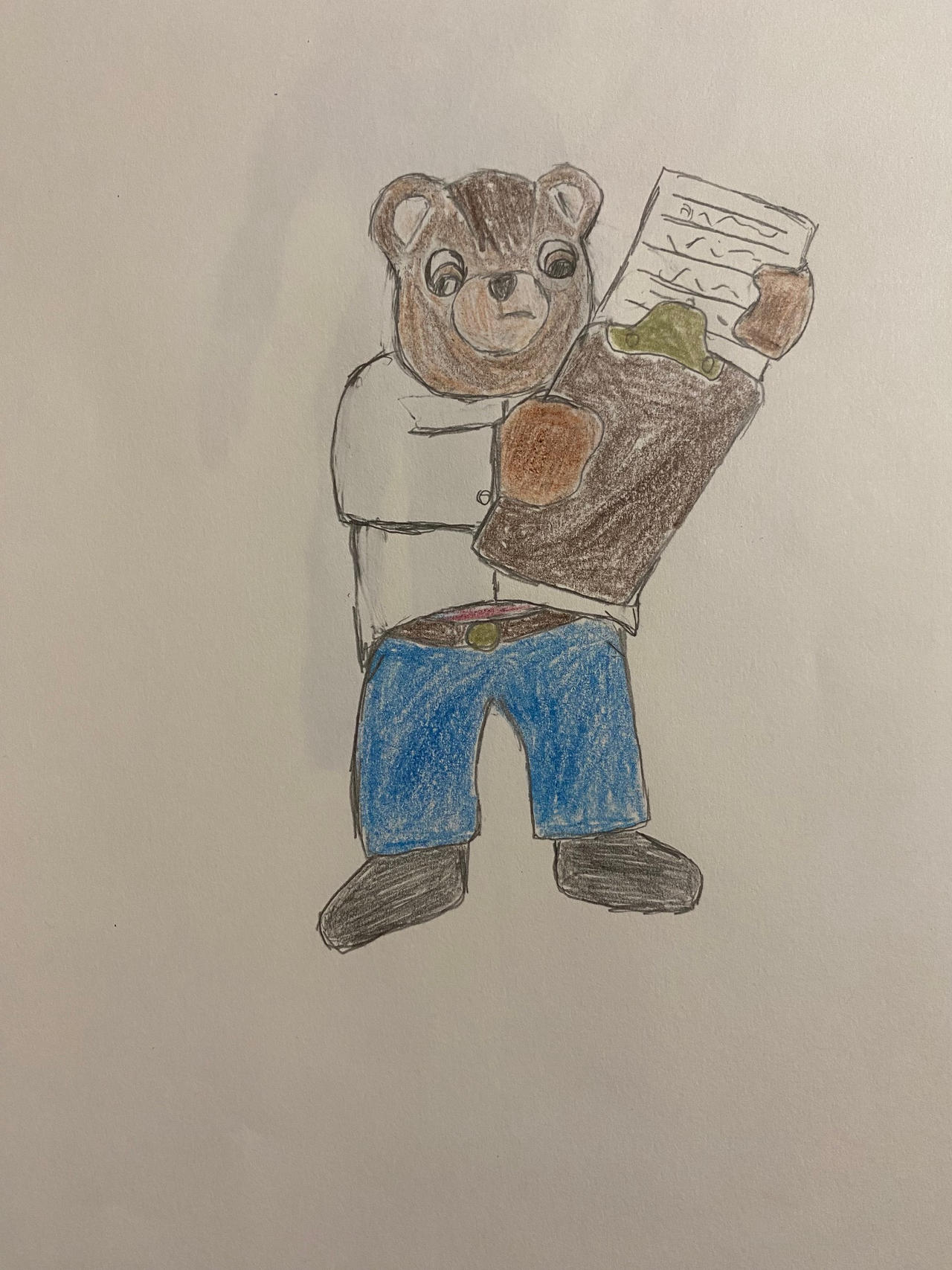 My first drawing of Fuzz by AceRogers on DeviantArt