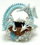 MINIATURE DRAGON BASKET by WEE-OOAK-MINIATURES