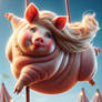 Piggies on the high wire 2