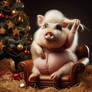 Cute Christmas Piggies 12