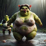 Shrek and Fiona in Swamp 19