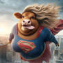 Supergirl cow 1