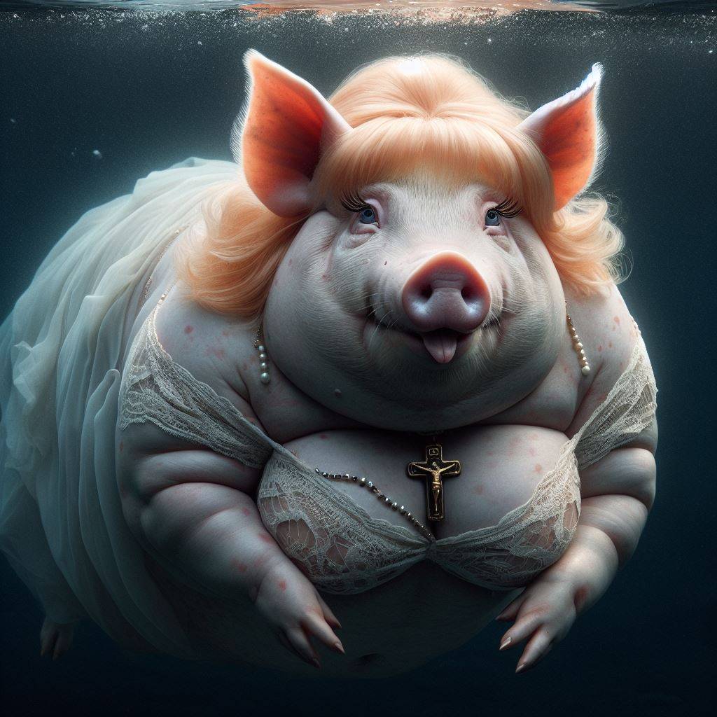Pretty Piggy Swimming 3 by G3NA1 on DeviantArt