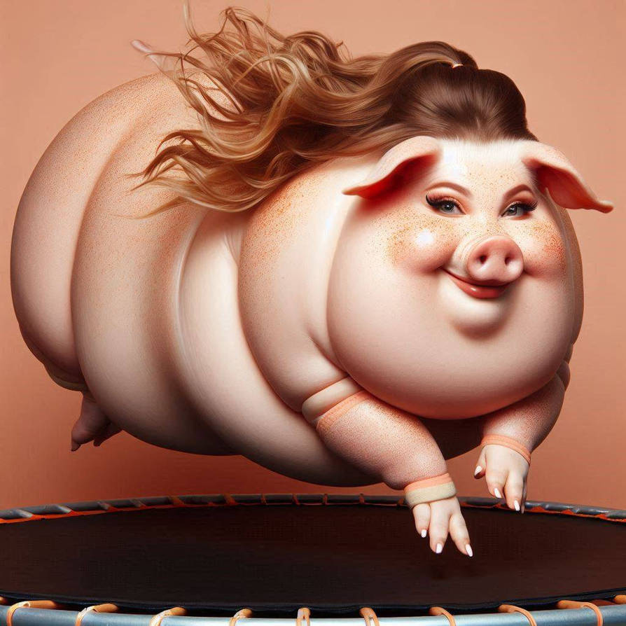 Deviantart Animal Jumping Jumping Piggies 1 by G3NA1 on DeviantArt