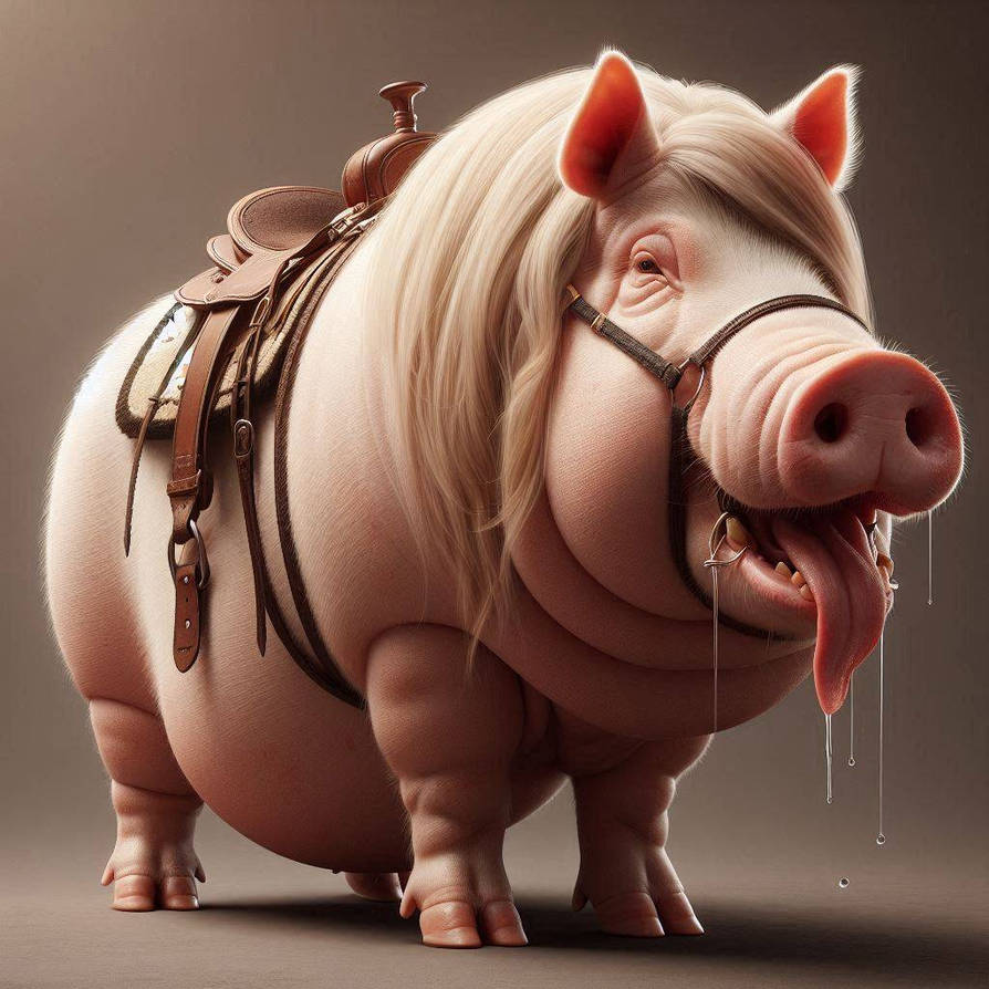 Pig Routing Horses Pig Horses 2 by G3NA1 on DeviantArt