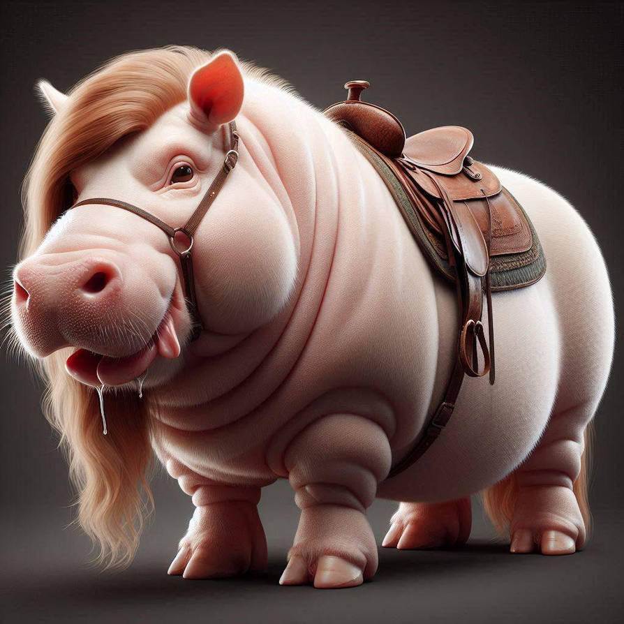 Pig Routing Horses Pig Horses 4 by G3NA1 on DeviantArt