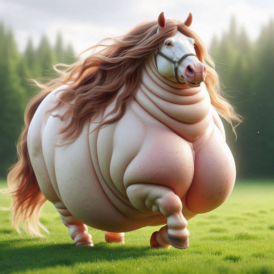 Pomy Fat Fat Pony 3 by G3NA1 on DeviantArt