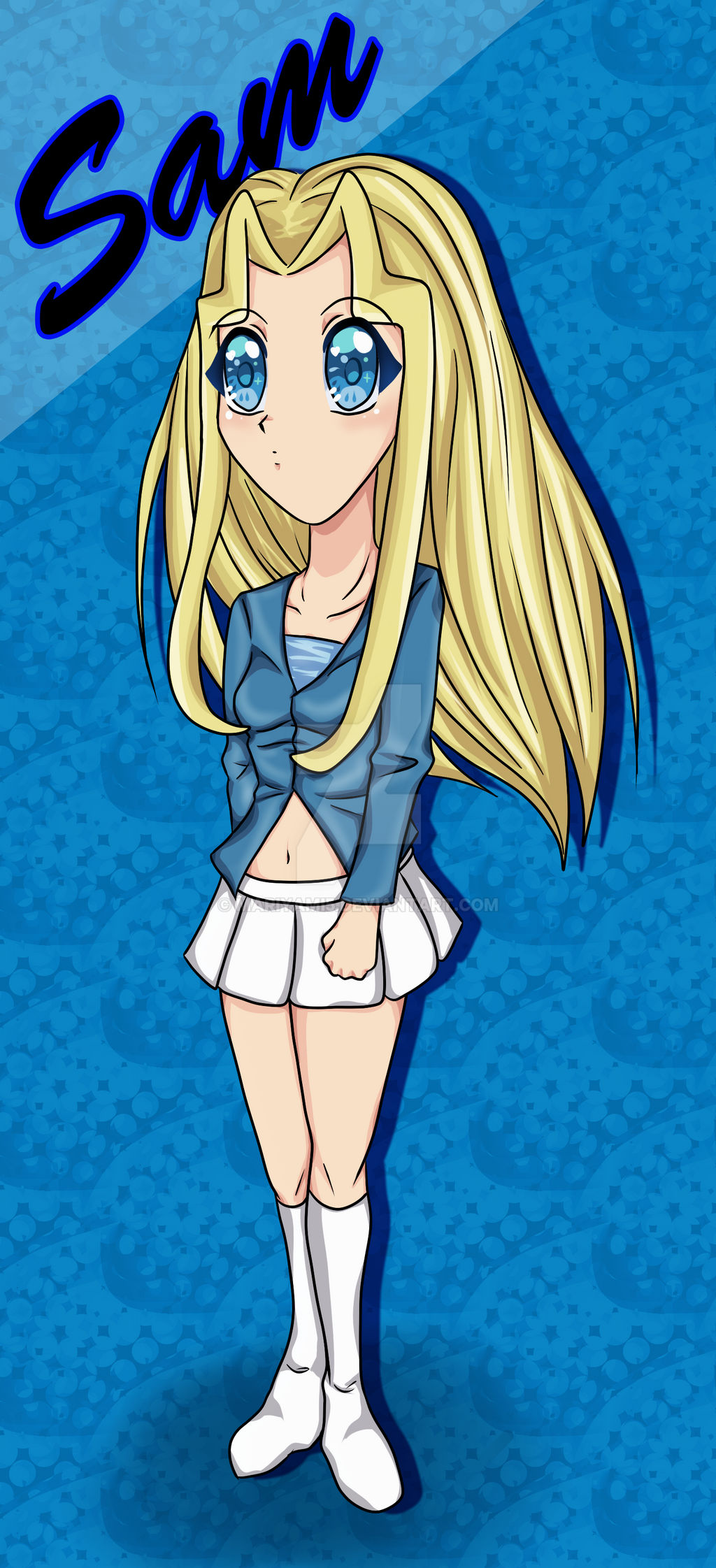 Chibi_Version_Sam by mariyami5 on DeviantArt
