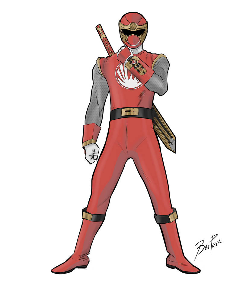 Red Wind Ranger - Power Rangers Ninja Storm by Benjamin10mil on DeviantArt