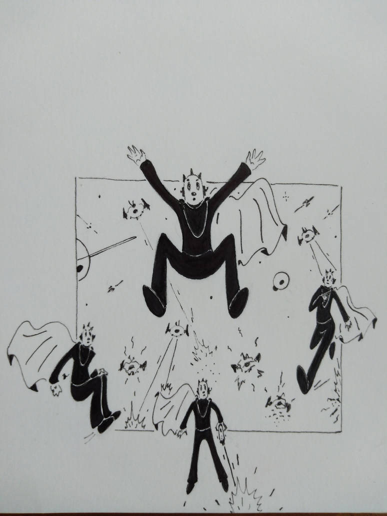 Captain Robot et les drones by Karageorges on DeviantArt