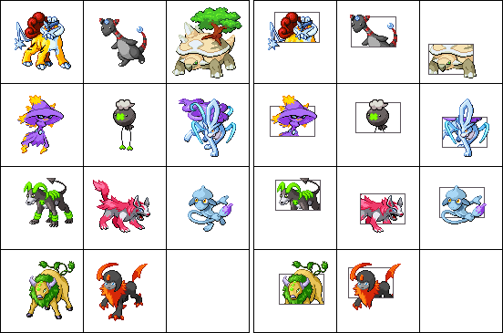 Pokemon Sprites 1 by MorbidPirate on DeviantArt