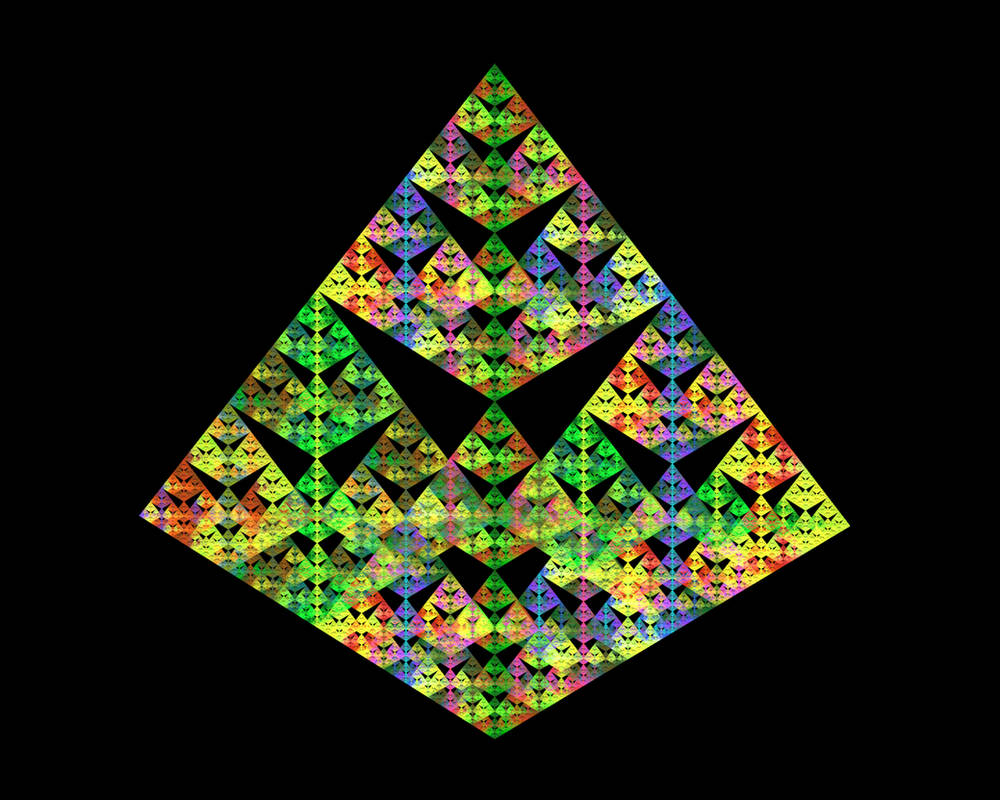 Pyramid of Codes and Secrets - Ink Fist Design - Digital Art, Abstract,  Geometric - ArtPal