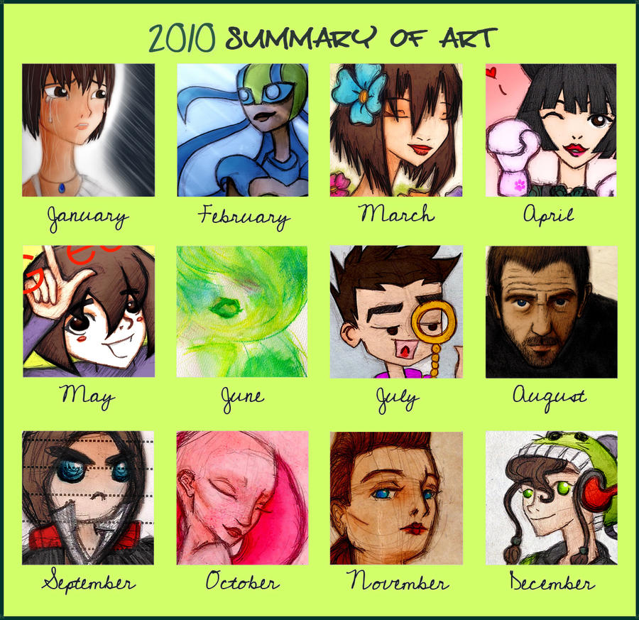 2010 art summary